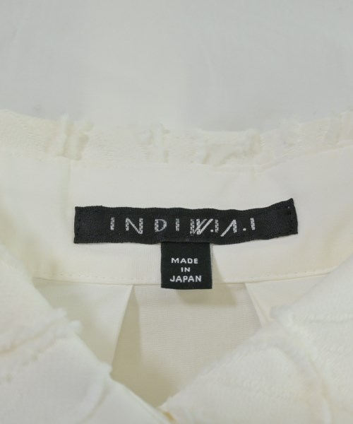 INDIVI（インディヴィ）カジュアルシャツ 白 サイズ:38(M位) レディース/2200641204289