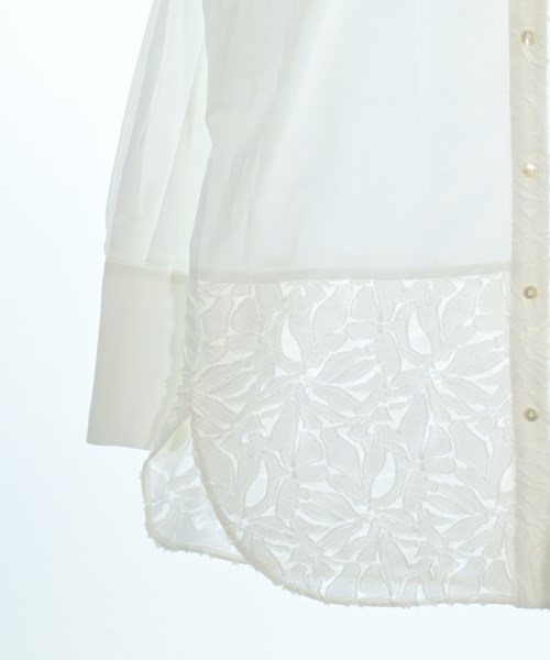 INDIVI（インディヴィ）カジュアルシャツ 白 サイズ:38(M位) レディース/2200641204289