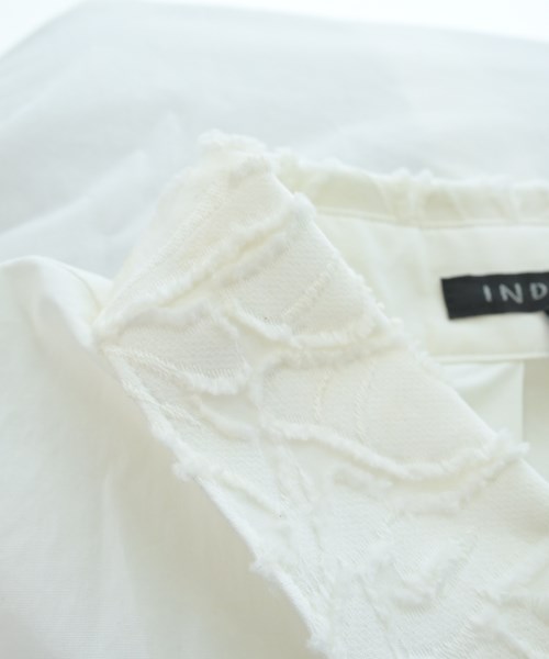 INDIVI（インディヴィ）カジュアルシャツ 白 サイズ:38(M位) レディース/2200641204289