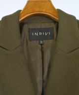 INDIVI（インディヴィ）チェスターコート カーキ サイズ:42(XL位) レディース/2200639509013