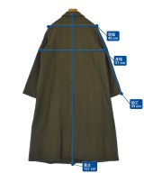INDIVI（インディヴィ）チェスターコート カーキ サイズ:42(XL位) レディース/2200639509013