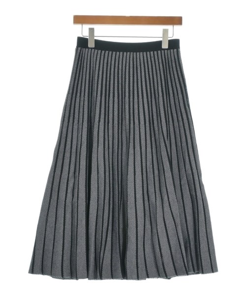 INDIVI(インディヴィ)ロング・マキシ丈スカート 黒 サイズ:40(L位)/2200647713020