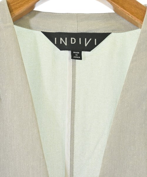INDIVI（インディヴィ）ジャケット グレー サイズ:36(S位) レディース/2200641958021