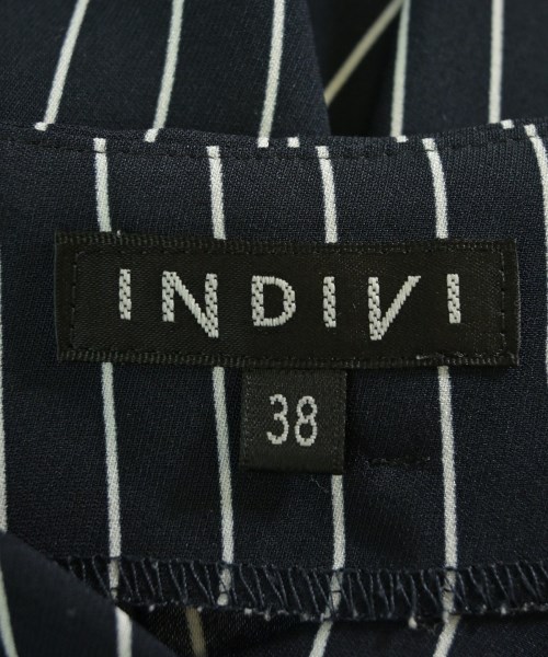 INDIVI（インディヴィ）ブラウス 紺 サイズ:38(M位) レディース/2200648078142