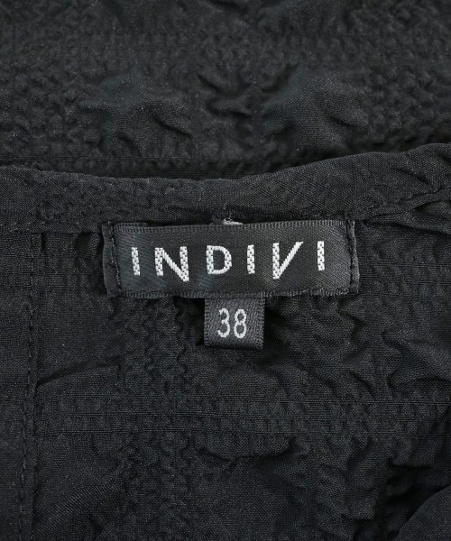 INDIVI（インディヴィ）ブラウス 黒 サイズ:38(M位) レディース/2200648259039