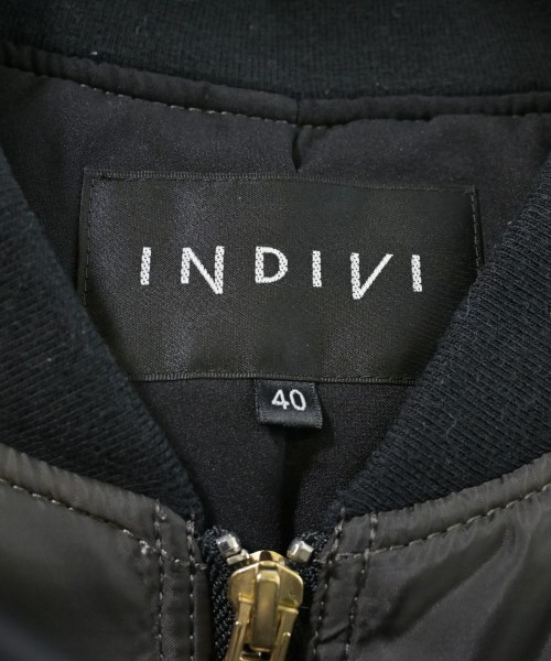 INDIVI（インディヴィ）ダウンジャケット/ダウンベスト 茶 サイズ:40(L位) レディース/2200645193015