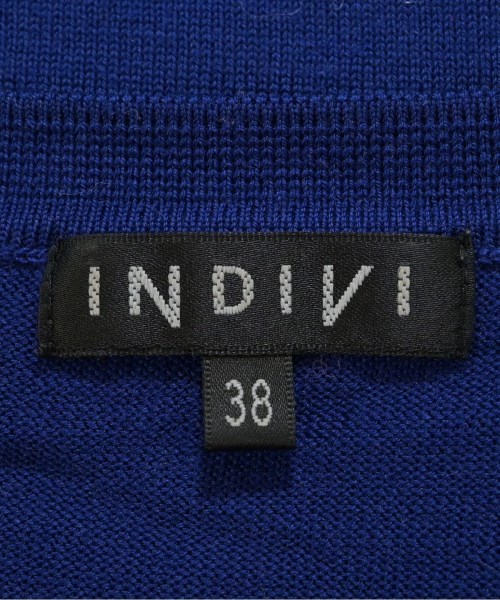 INDIVI（インディヴィ）ニット・セーター 青 サイズ:38(M位) レディース/2200637545013