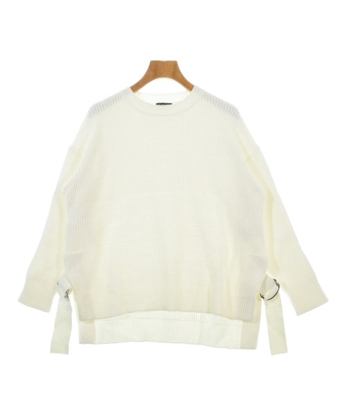 INDIVI(インディヴィ)ニット・セーター 白 サイズ:38(M位)/2200637545082