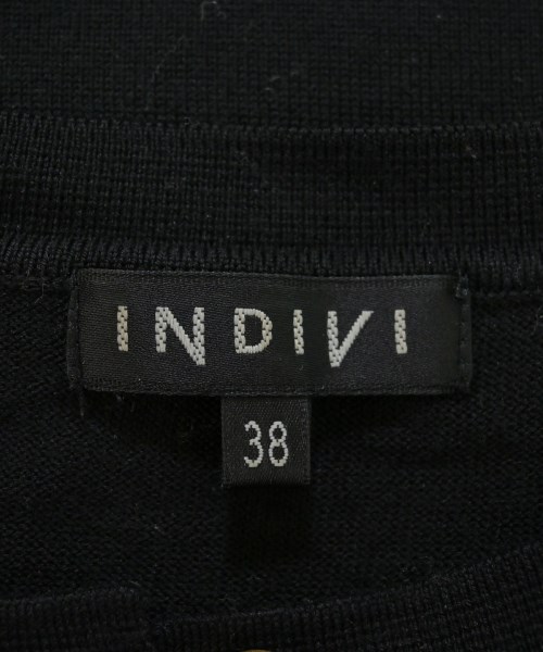 INDIVI（インディヴィ）カーディガン 黒 サイズ:38(M位) レディース/2200637545099