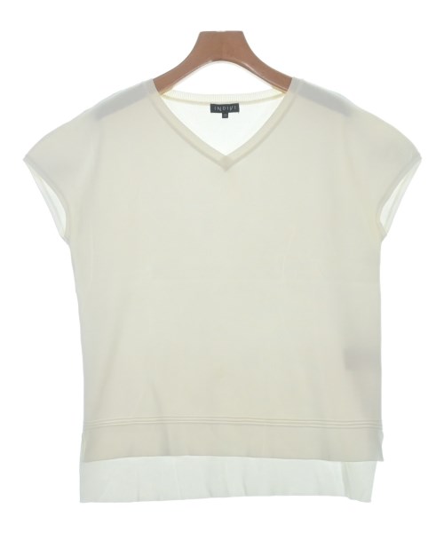 INDIVI(インディヴィ)ニット・セーター 白 サイズ:38(M位)/2200637545167