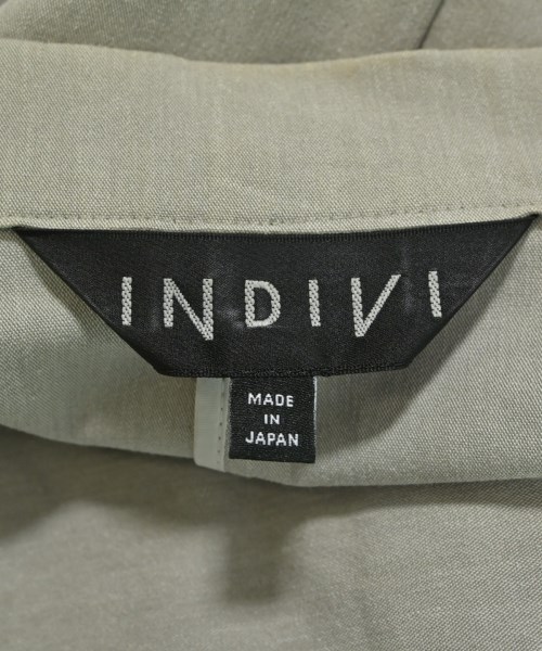 INDIVI（インディヴィ）テーラードジャケット グレー サイズ:38(M位) レディース/2200643050082
