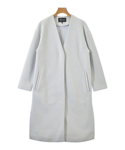 INDIVI(インディヴィ)チェスターコート 青 サイズ:34(XS位)/2200644957038