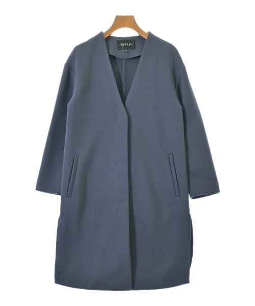 INDIVI(インディヴィ)チェスターコート 紺 サイズ:05(XXS位)/2200644957045