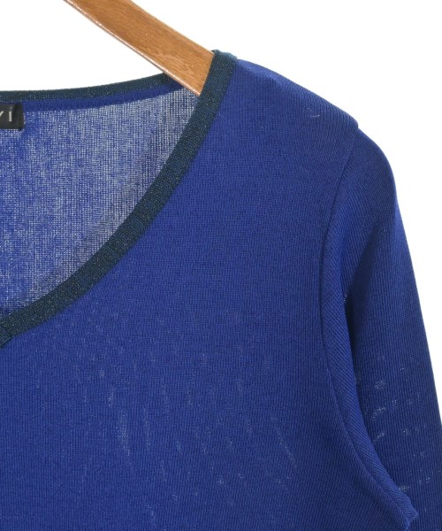 INDIVI（インディヴィ）ニット・セーター 青 サイズ:38(M位) レディース/2200650449046