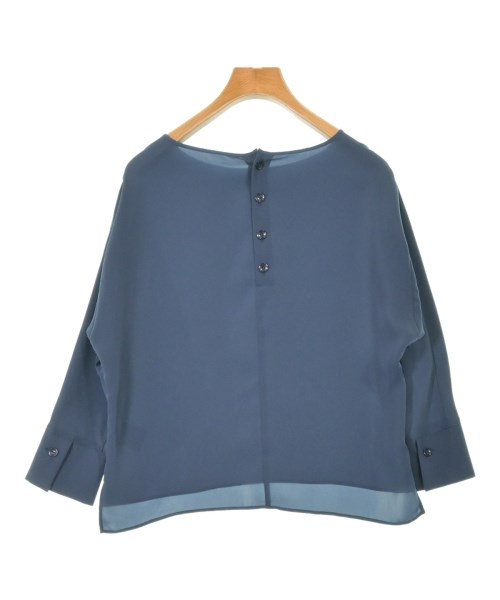 INDIVI（インディヴィ）ブラウス 青 サイズ:05(XXS位) レディース/2200644633154