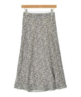 INDIVI（インディヴィ）ロング・マキシ丈スカート 茶 サイズ:36(S位) レディース/2200644633192