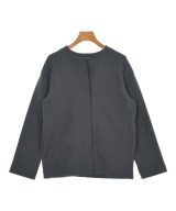 INDIVI（インディヴィ）ノーカラージャケット 紺 サイズ:34(XS位) レディース/2200647688014