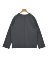 INDIVI（インディヴィ）ノーカラージャケット 紺 サイズ:34(XS位) レディース/2200647688014