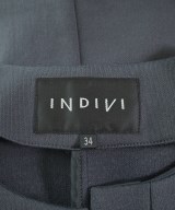 INDIVI（インディヴィ）ノーカラージャケット 紺 サイズ:34(XS位) レディース/2200647688014
