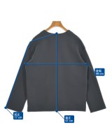 INDIVI（インディヴィ）ノーカラージャケット 紺 サイズ:34(XS位) レディース/2200647688014