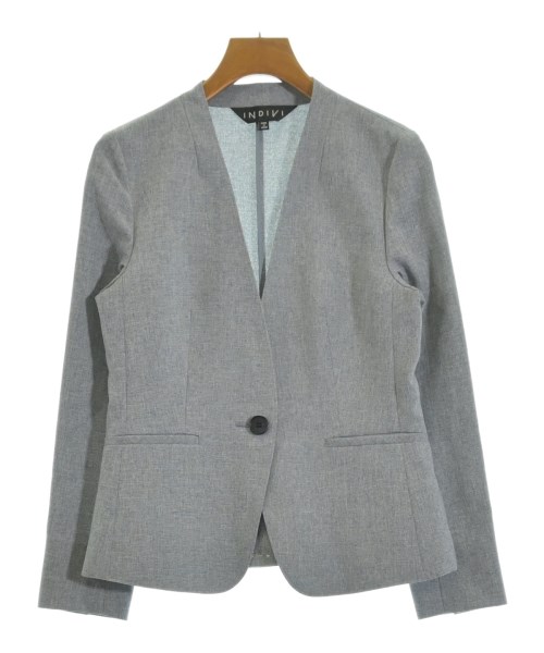 INDIVI(インディヴィ)ジャケット 青 サイズ:36(S位)/2200647688021