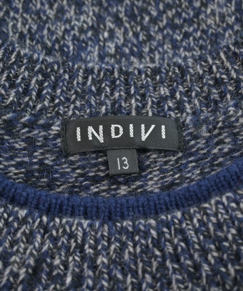 INDIVI（インディヴィ）ニット・セーター 紺 サイズ:13(XL位) レディース/2200645496062