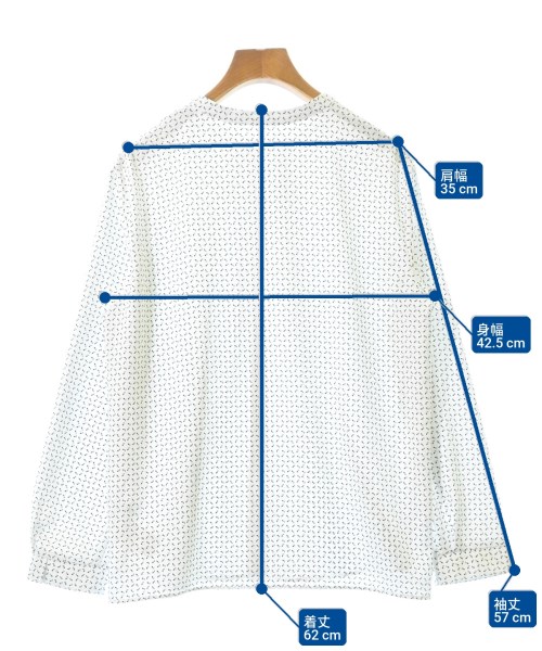 INDIVI（インディヴィ）ブラウス 白 サイズ:38(M位) レディース/2200648050049