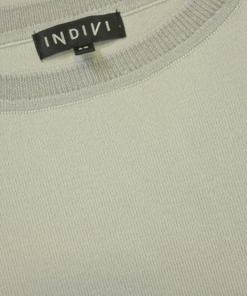 INDIVI（インディヴィ）ニット・セーター グレー サイズ:38(M位) レディース/2200643762022