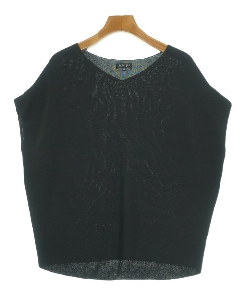 INDIVI(インディヴィ)ニット・セーター 黒 サイズ:38(M位)/2200643762107