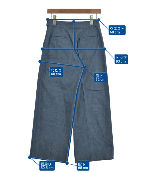 INDIVI（インディヴィ）デニムパンツ 紺 サイズ:36(S位) レディース/2200643762183