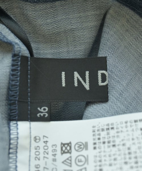 INDIVI（インディヴィ）ロング・マキシ丈スカート 紺 サイズ:36(S位) レディース/2200643762190