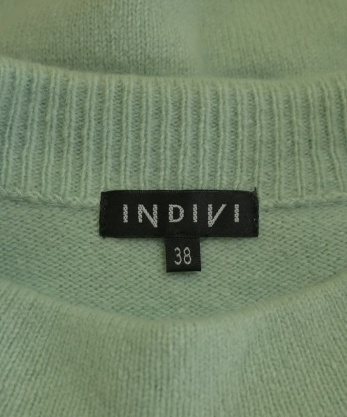 INDIVI（インディヴィ）ニット・セーター 緑 サイズ:38(M位) レディース/2200697637055