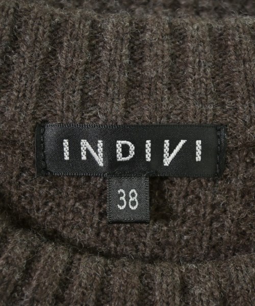 INDIVI（インディヴィ）ニット・セーター 茶 サイズ:38(M位) レディース/2200700635146