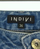 INDIVI（インディヴィ）デニムパンツ 青 サイズ:36(S位) レディース/2200702139055