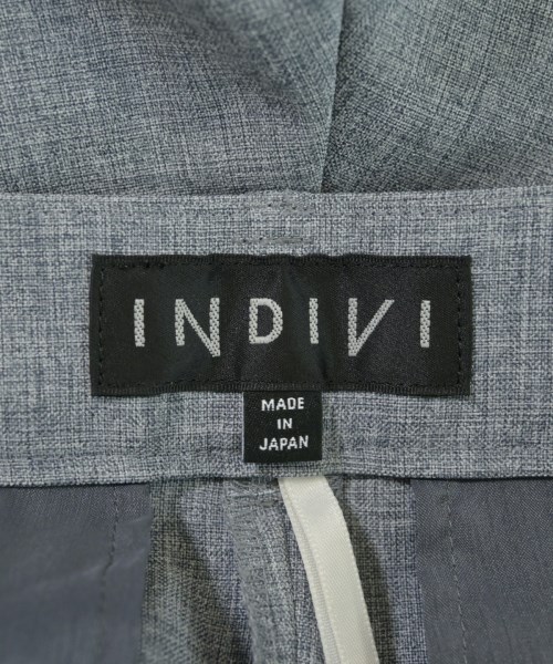 INDIVI（インディヴィ）スラックス 紺 サイズ:38(M位) レディース/2200704804029