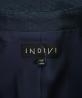 INDIVI（インディヴィ）ノーカラージャケット 紺 サイズ:13(XL位) レディース/2200703434050