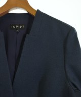 INDIVI（インディヴィ）ノーカラージャケット 紺 サイズ:13(XL位) レディース/2200703434050
