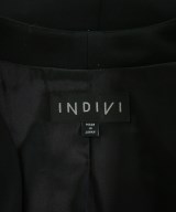 INDIVI（インディヴィ）ノーカラージャケット 黒 サイズ:40(L位) レディース/2200701443078