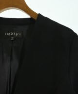 INDIVI（インディヴィ）ノーカラージャケット 黒 サイズ:40(L位) レディース/2200701443078