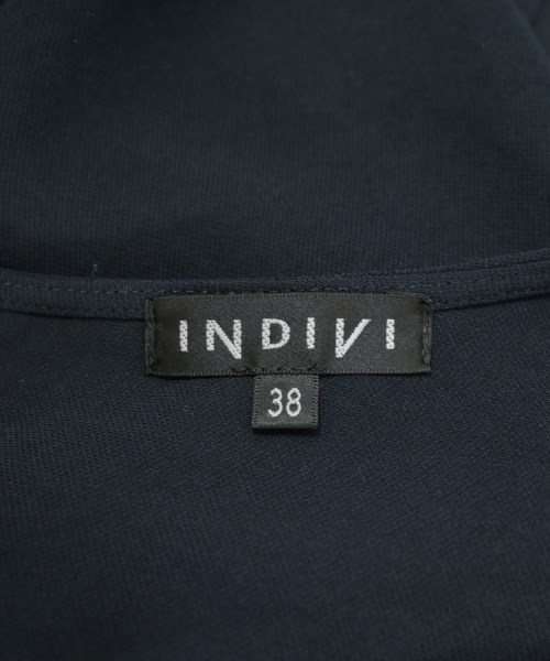 INDIVI（インディヴィ）ブラウス 紺 サイズ:38(M位) レディース/2200706727036