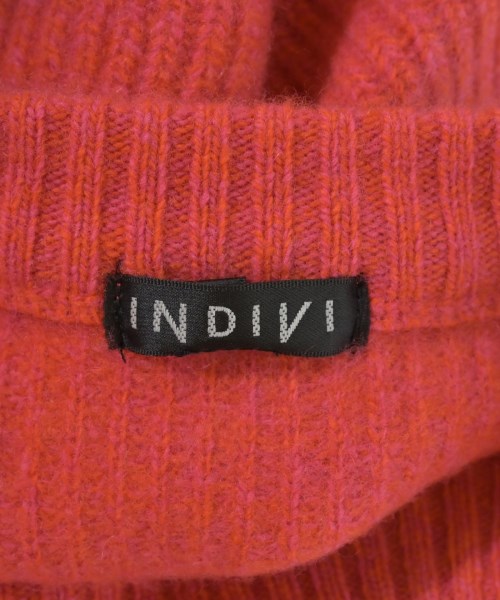 INDIVI（インディヴィ）ニット・セーター 赤 サイズ:13(XL位) レディース/2200703344168
