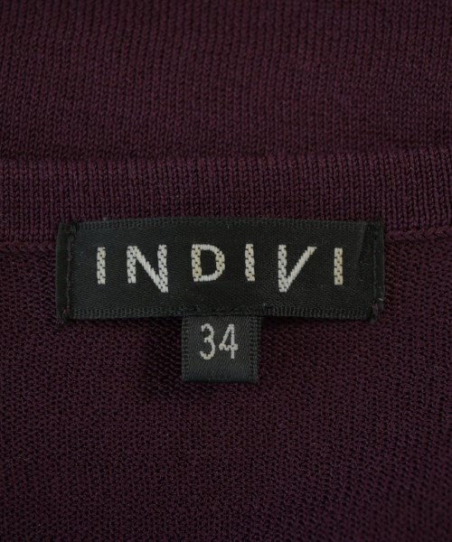INDIVI（インディヴィ）ニット・セーター 赤 サイズ:34(XS位) レディース/2200706637168