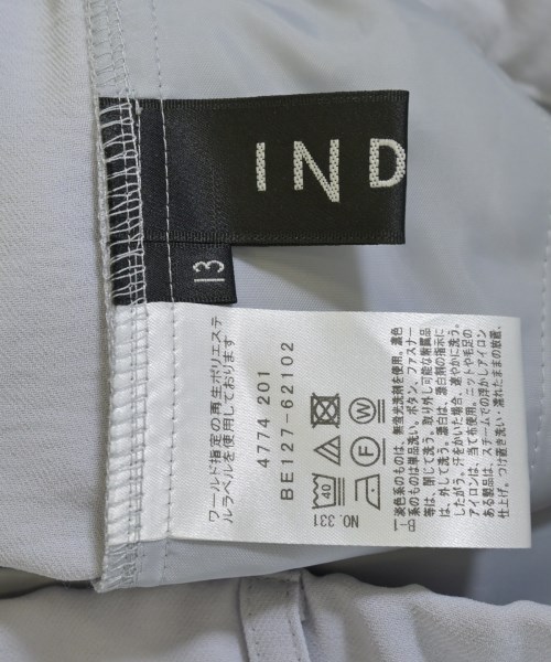 INDIVI（インディヴィ）スラックス 青 サイズ:13(XL位) レディース/2200707076010