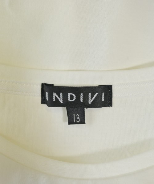 INDIVI（インディヴィ）Tシャツ・カットソー 白 サイズ:13(XL位) レディース/2200707076065