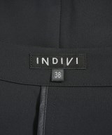 INDIVI（インディヴィ）ノーカラージャケット 黒 サイズ:38(M位) レディース/2200709993179