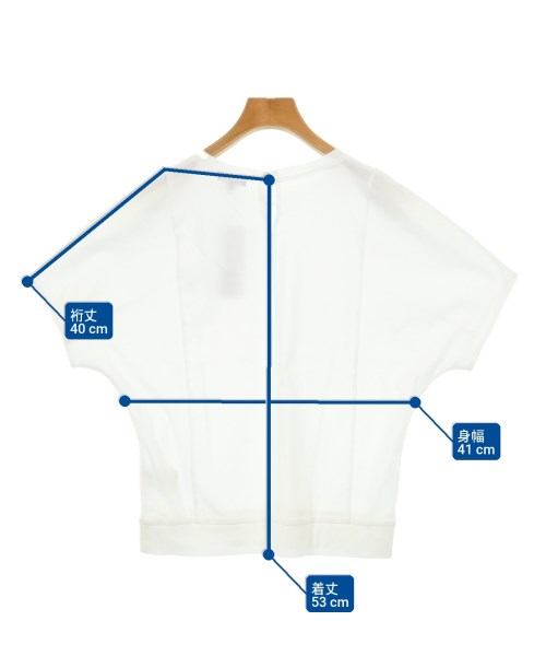 INDIVI（インディヴィ）Tシャツ・カットソー 白 サイズ:38(M位) レディース/2200708189054
