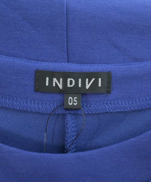 INDIVI（インディヴィ）Tシャツ・カットソー 青 サイズ:05(XS位) レディース/2200659342041