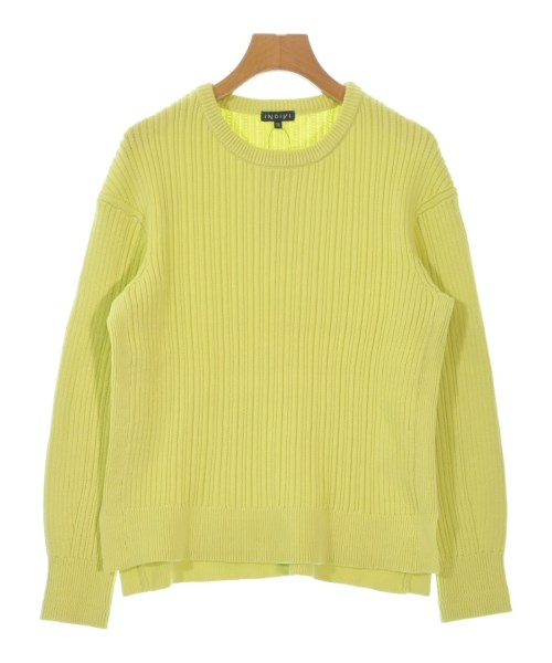 INDIVI(インディヴィ)ニット・セーター 黄 サイズ:38(M位)/2200659342058