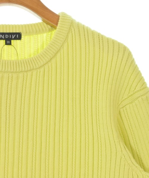 INDIVI（インディヴィ）ニット・セーター 黄 サイズ:38(M位) レディース/2200659342058