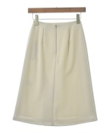 INDIVI（インディヴィ）ひざ丈スカート 白 サイズ:05(XS位) レディース/2200659647047